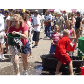 Leaky Water Bucket Race