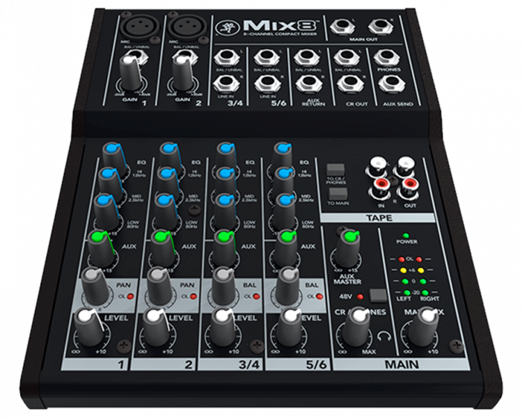 6 Channel  Mixer